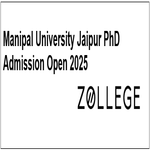 Manipal University Jaipur PhD Admission Open 2025